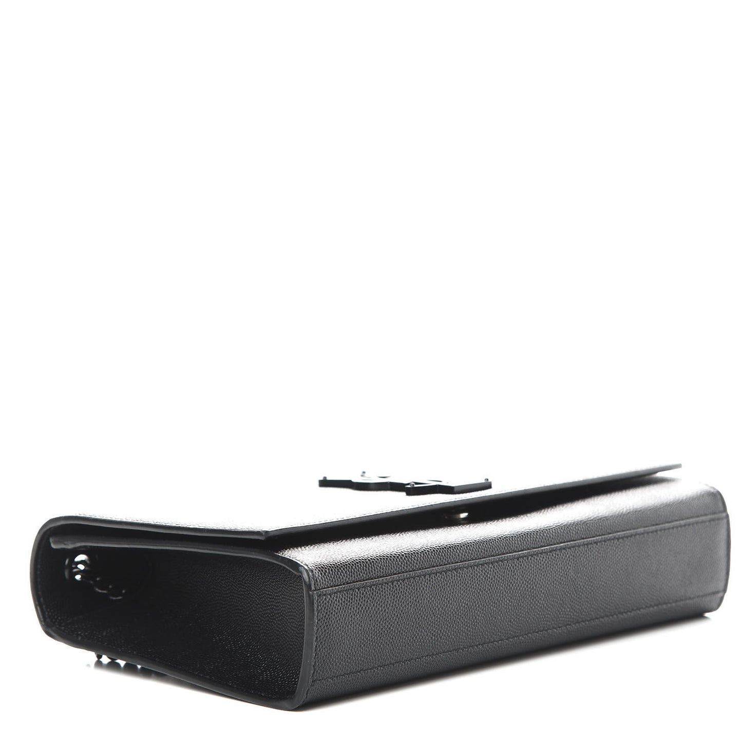 Grain De Poudre Medium Classic Monogram Kate Satchel Black