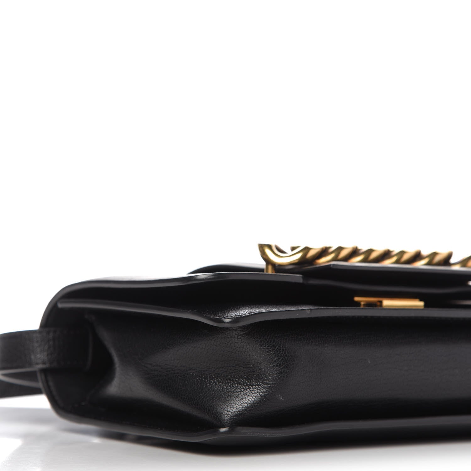 Givenchy Goatskin Infinity Flap Bag Black 6 of 9