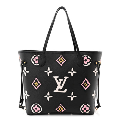 Louis Vuitton Monogram Giant Wild at Heart Neverfull MM Black 1 of 10