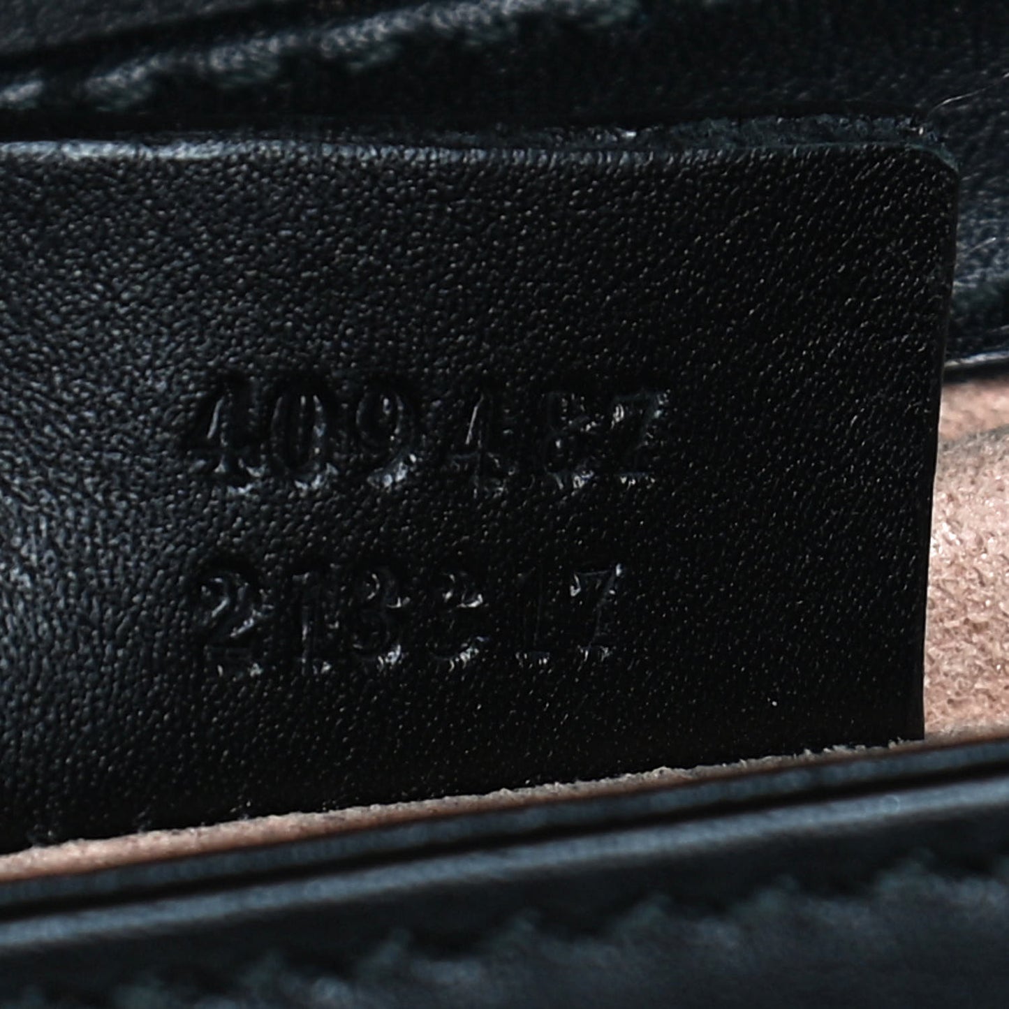 Calfskin Small Padlock Shoulder Bag Black