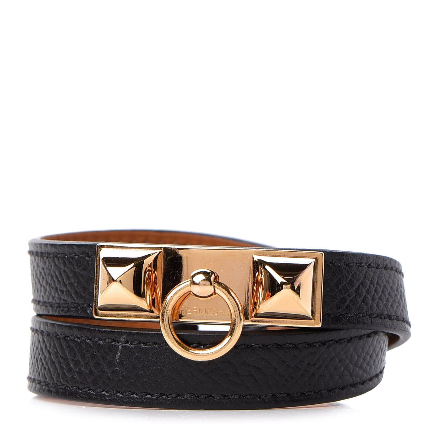 Epsom Rivale Double Tour Bracelet S Black
