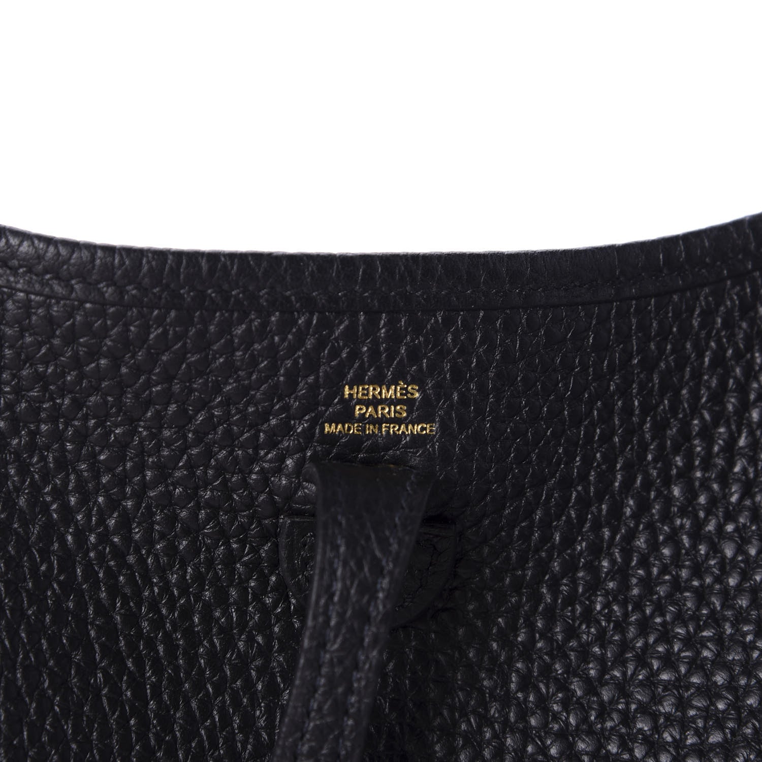 Hermes Taurillon Clemence Evelyne TPM Black 8 of 10