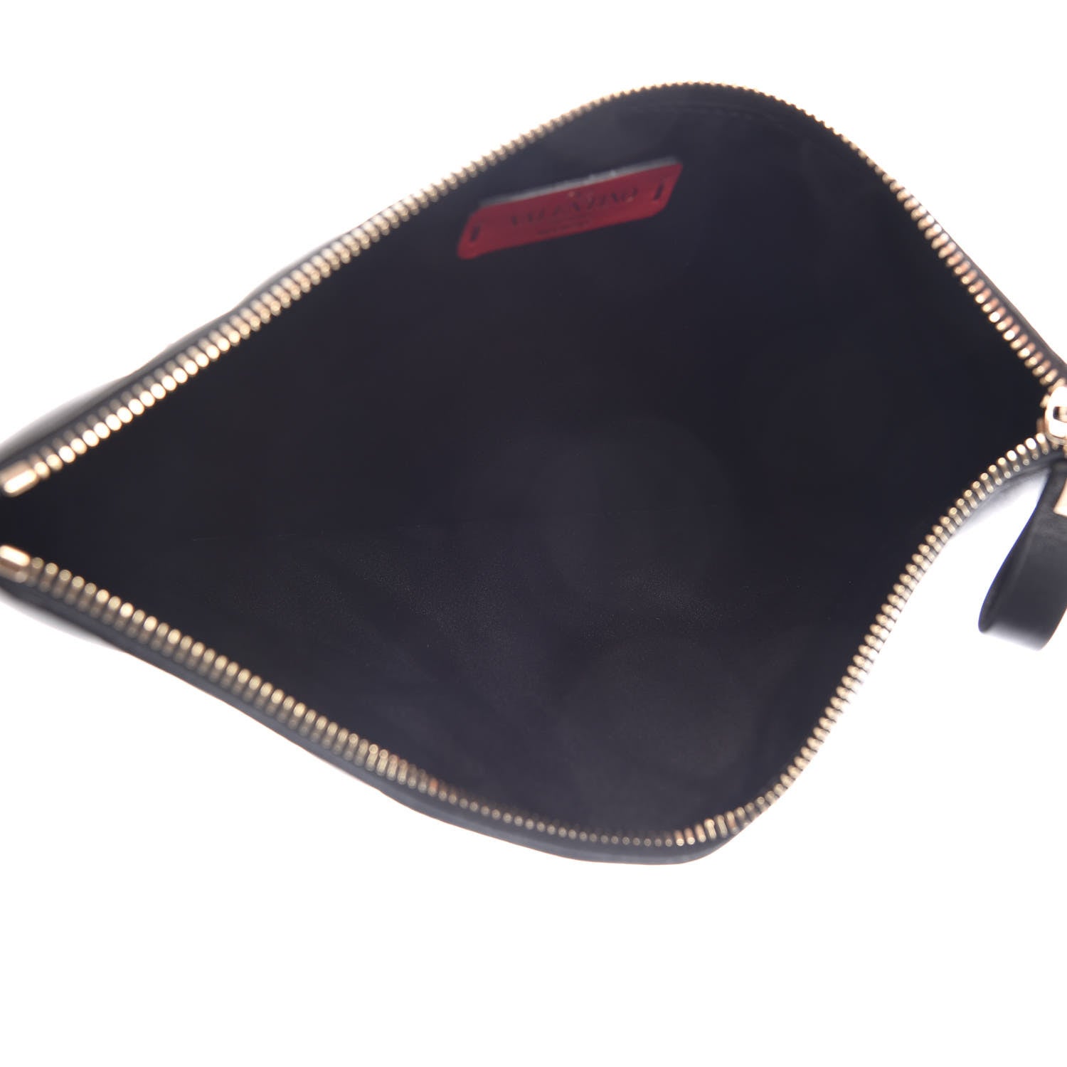 Valentino Garavani Nappa Candystud Zip Pouch Black 5 of 6