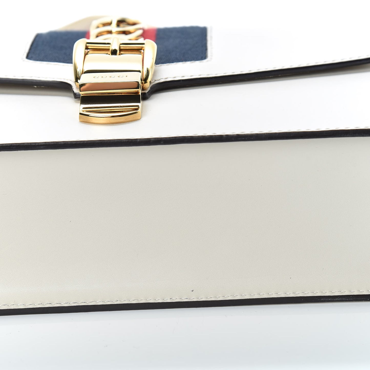 Calfskin Small Sylvie Shoulder Bag Off White