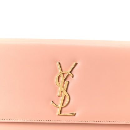 Saint Laurent Calfskin Classic Monogram Cassandre Clutch Blush 8 of 10