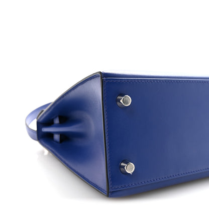 Hermes Box Kelly Sellier 25 Bleu Electrique 10 of 12