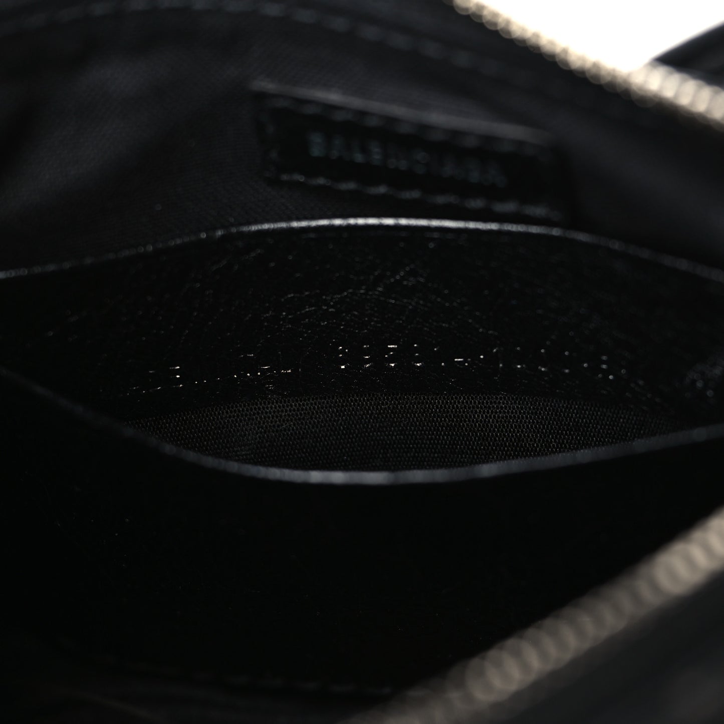 Agneau Arena Le Cagole Mini Purse With Chain Black