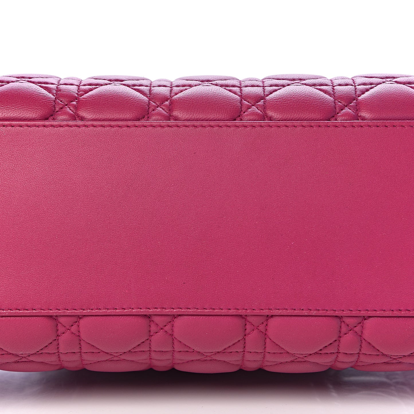 Lambskin Cannage Small Dior Soft Zipped Shopping Tote Pink
