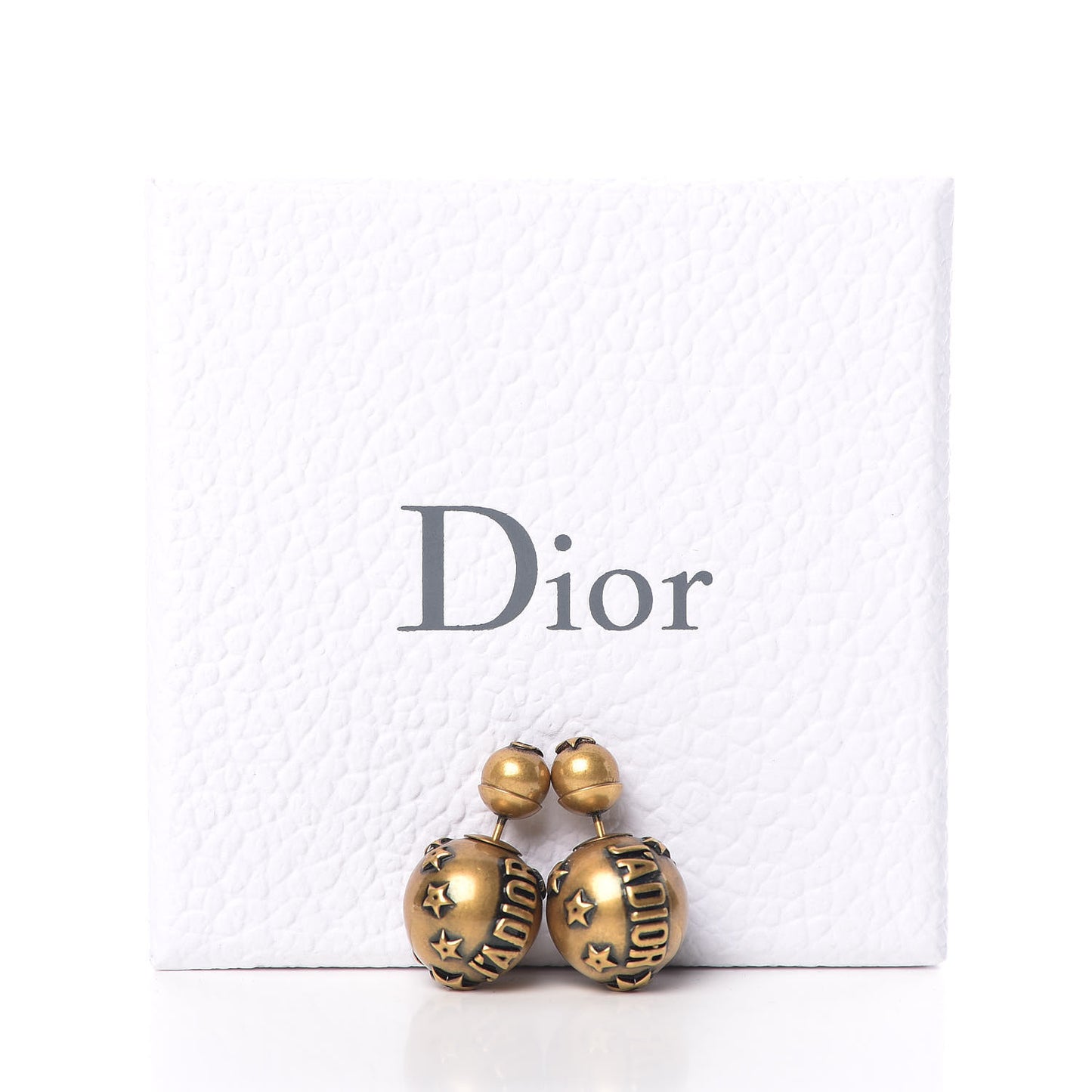 Metal J'Adior Mise En Dior Tribal Earrings Gold