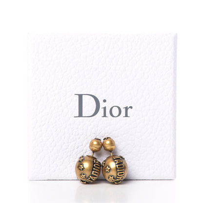 Christian Dior Metal J'Adior Mise En Dior Tribal Earrings Gold 6 of 6