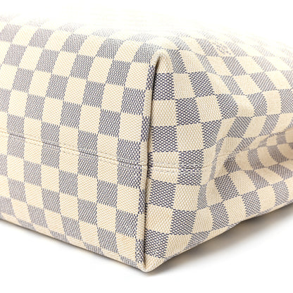 Louis Vuitton Damier Azur Graceful MM Rose Ballerine 8 of 13