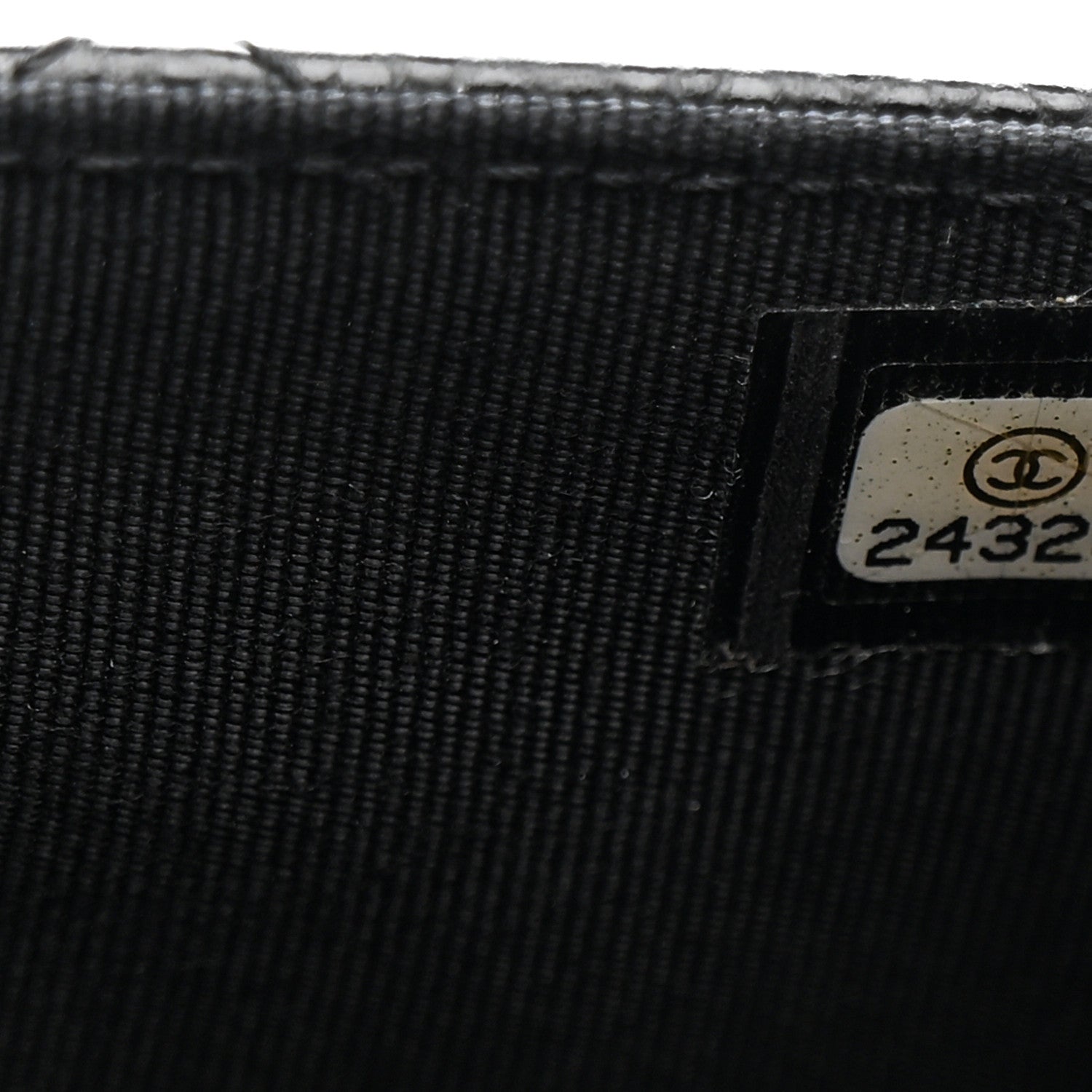 Chanel Caviar Quilted Wallet on Chain WOC Black 8 of 17