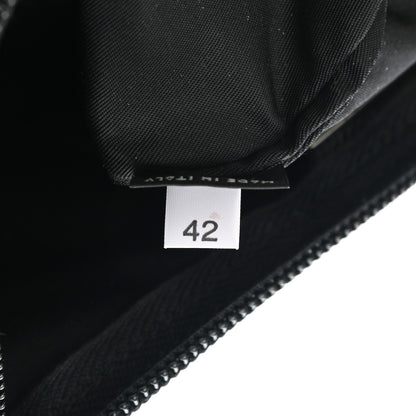 Prada Nylon Tessuto Cosmetic Pouch Black 8 of 8