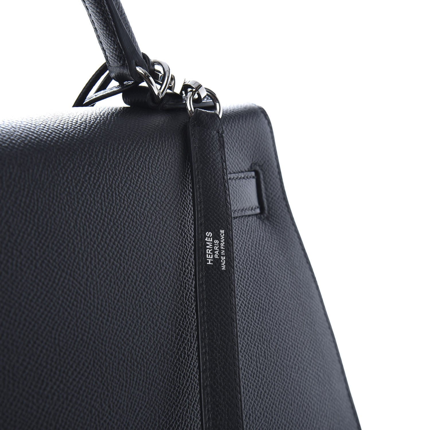 Hermes Epsom Kelly Sellier 32 Black 8 of 12