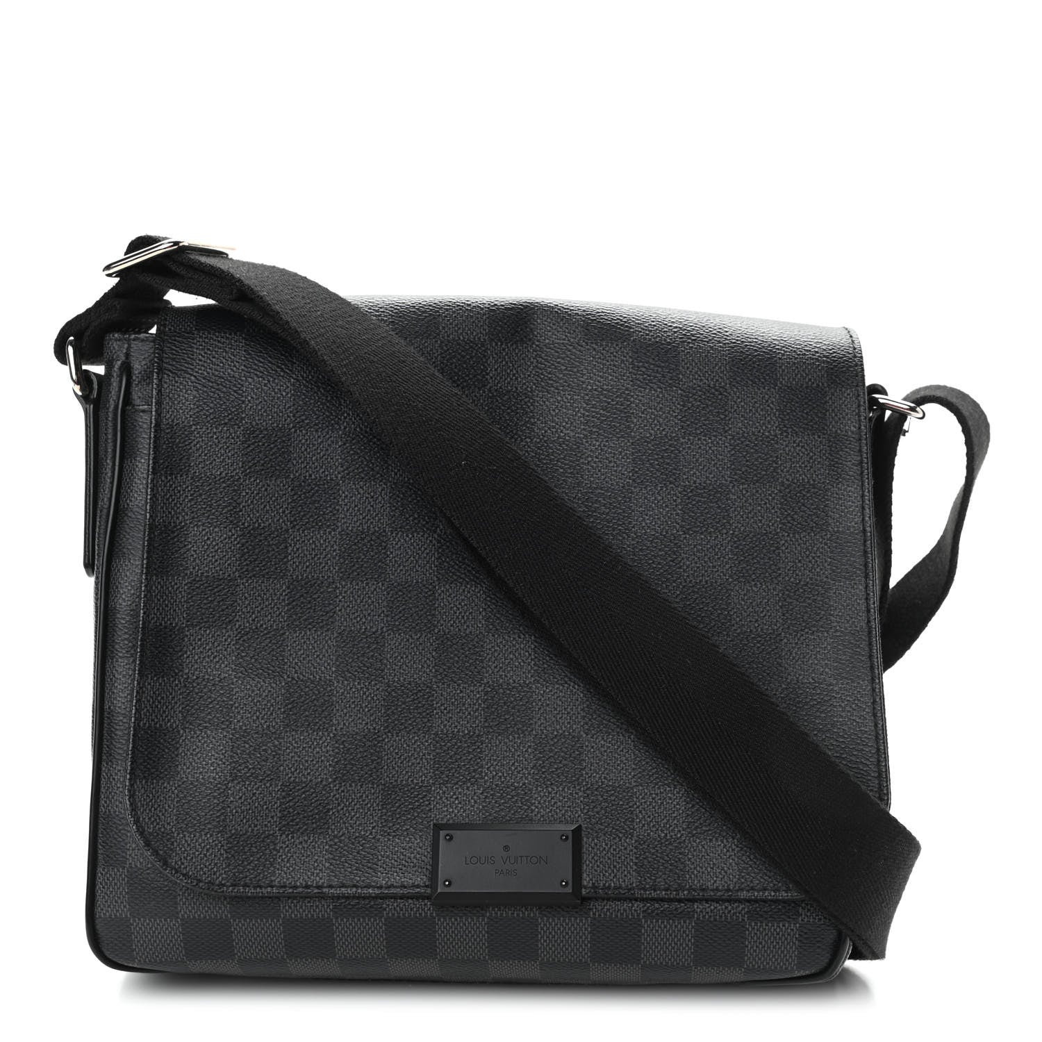 Louis Vuitton Damier Graphite District PM 1 of 9