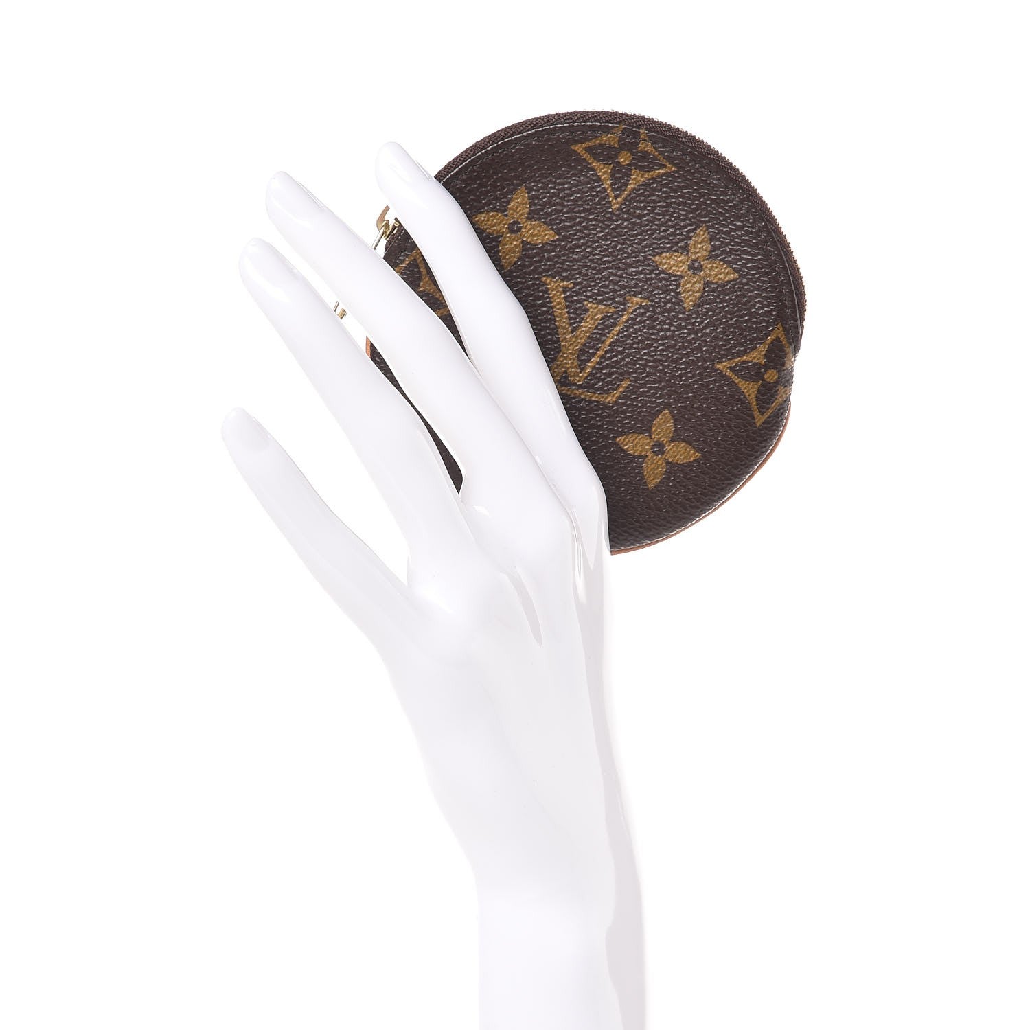 Louis Vuitton Monogram Round Coin Purse 2 of 7