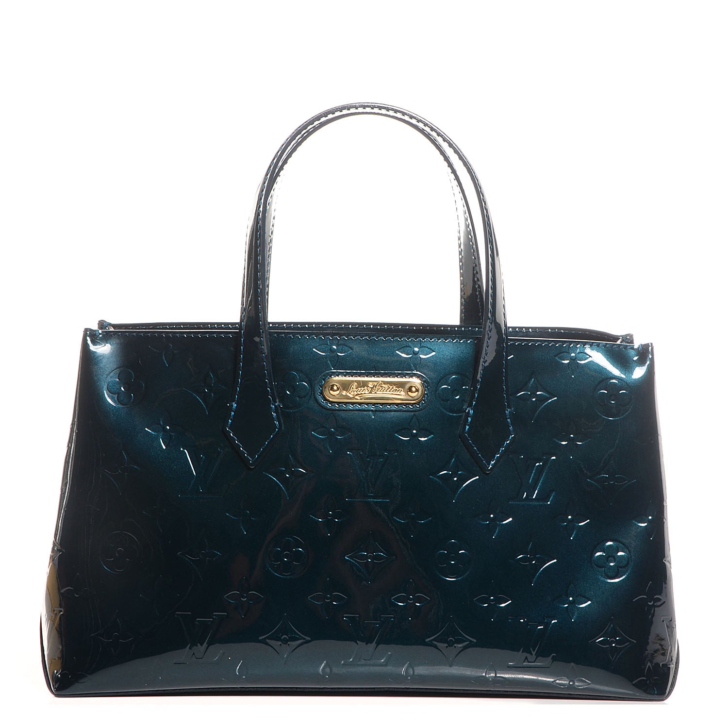Louis Vuitton Vernis Wilshire PM Blue Nuit 1 of 11
