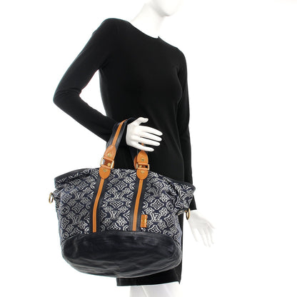 Louis Vuitton Jacquard Monogram Aviator Navy 3 of 9