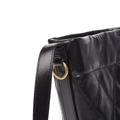 Givenchy Lambskin Quilted Mini GV Bucket Bag Black 9 of 11