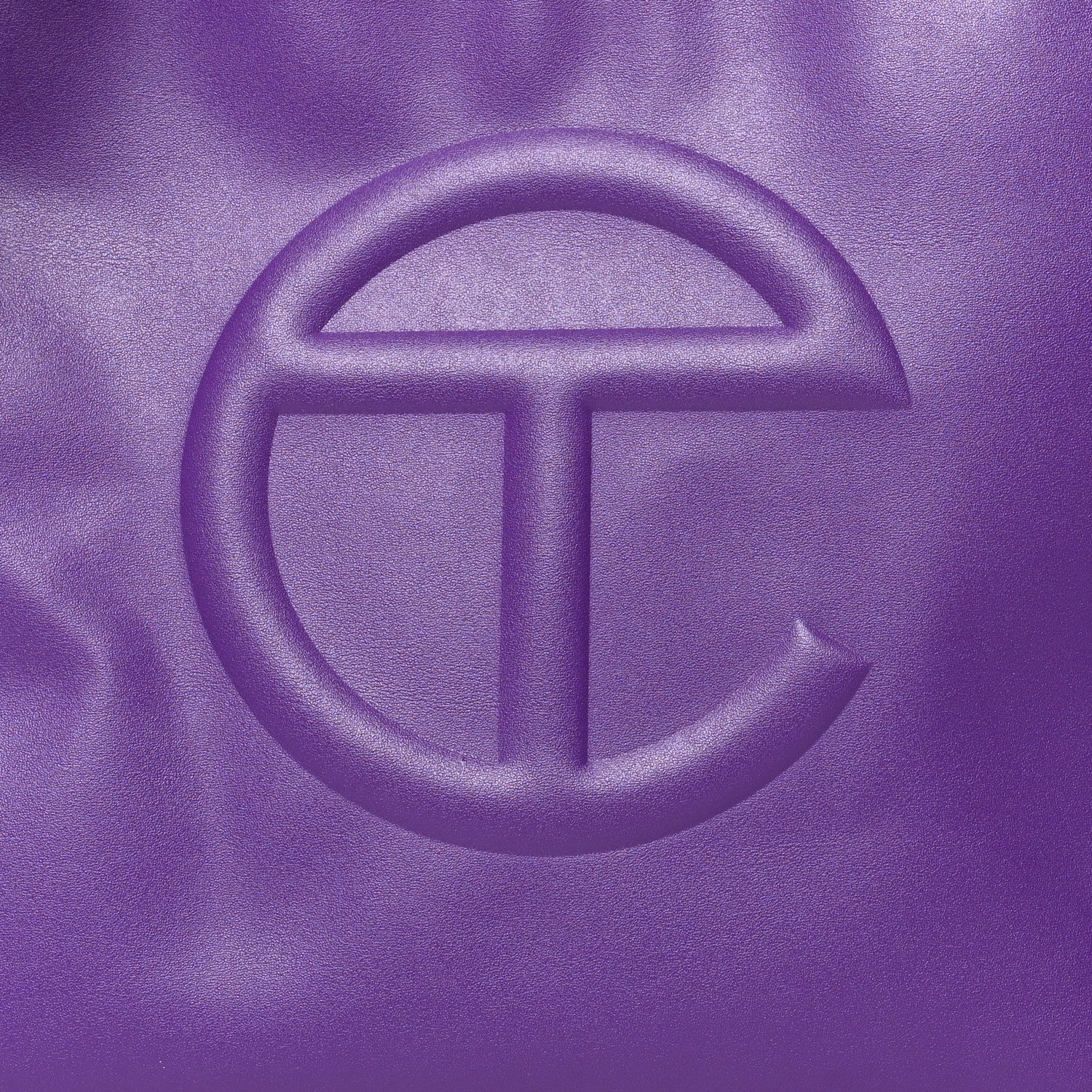 Telfar Vegan Leather Medium Shopping Bag Grape 8 of 12