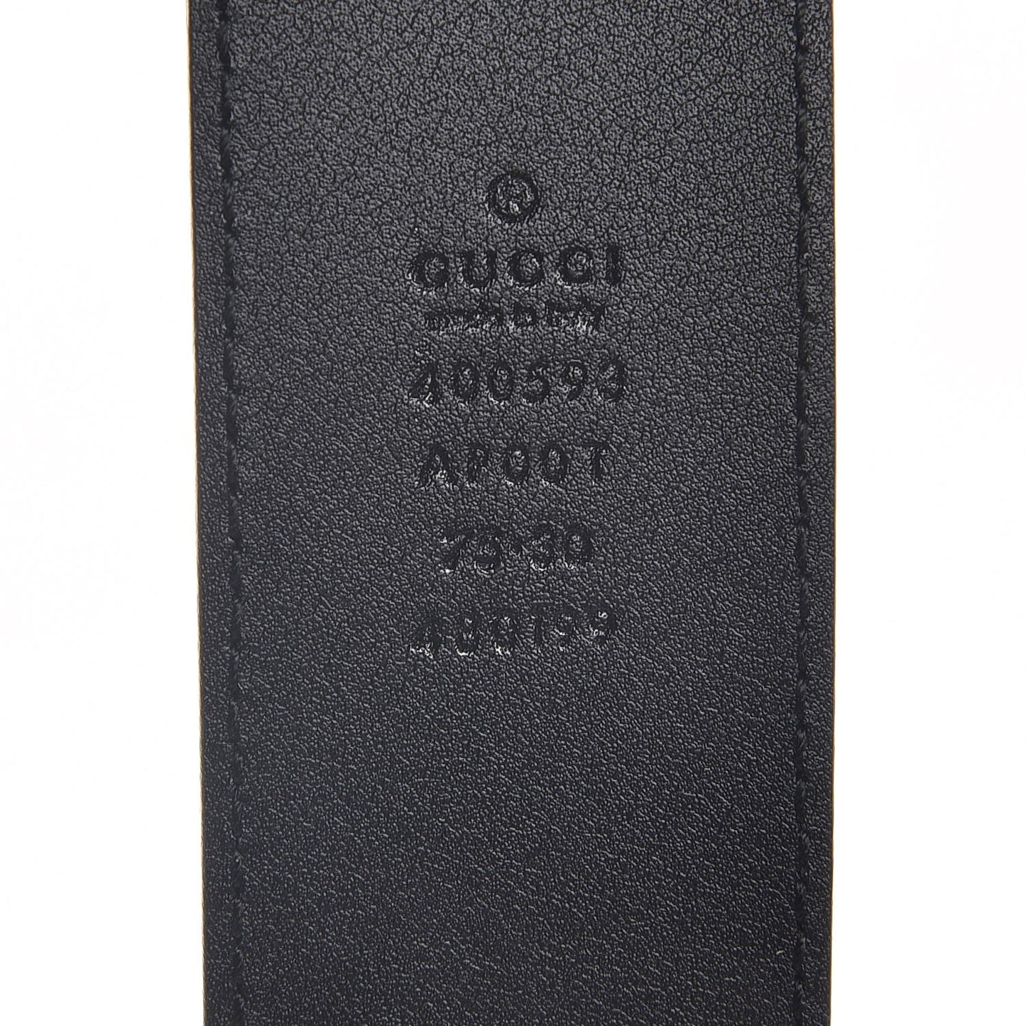 Calfskin Double G 40mm Belt 75 30 Black