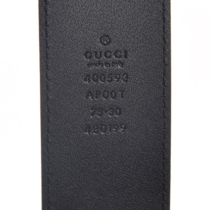 Gucci Calfskin Double G 40mm Belt 75 30 Black 4 of 6