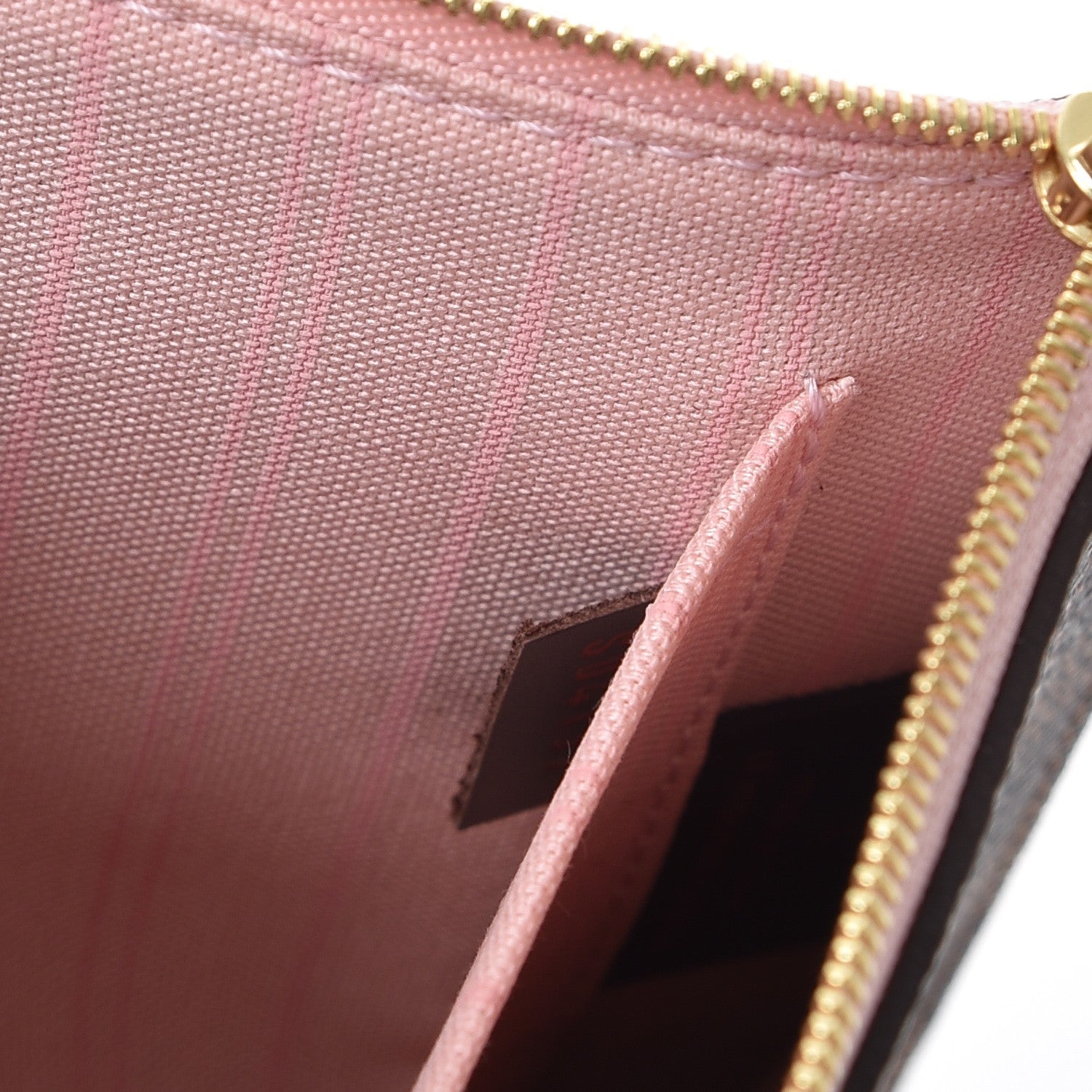 Louis Vuitton Damier Ebene Neverfull MM GM Pochette Rose Ballerine 8 of 8
