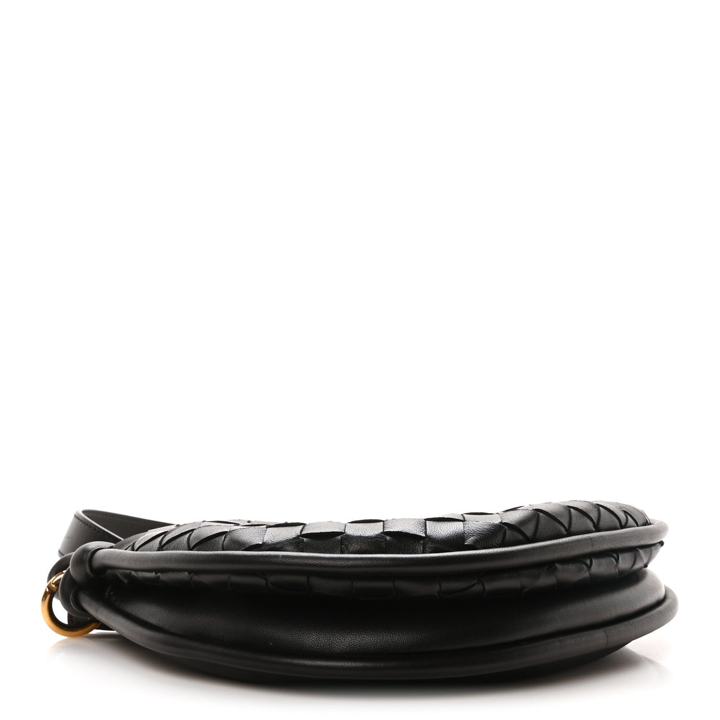 Nappa Intrecciato Small Gemelli Multipocket Bag Black