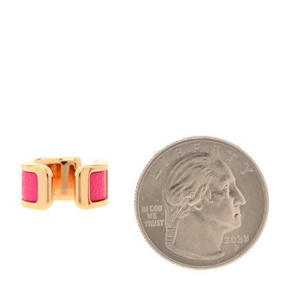 Hermes Chevre Chamkila Olympe Ear Cuff PM Rose Pop 2 of 3