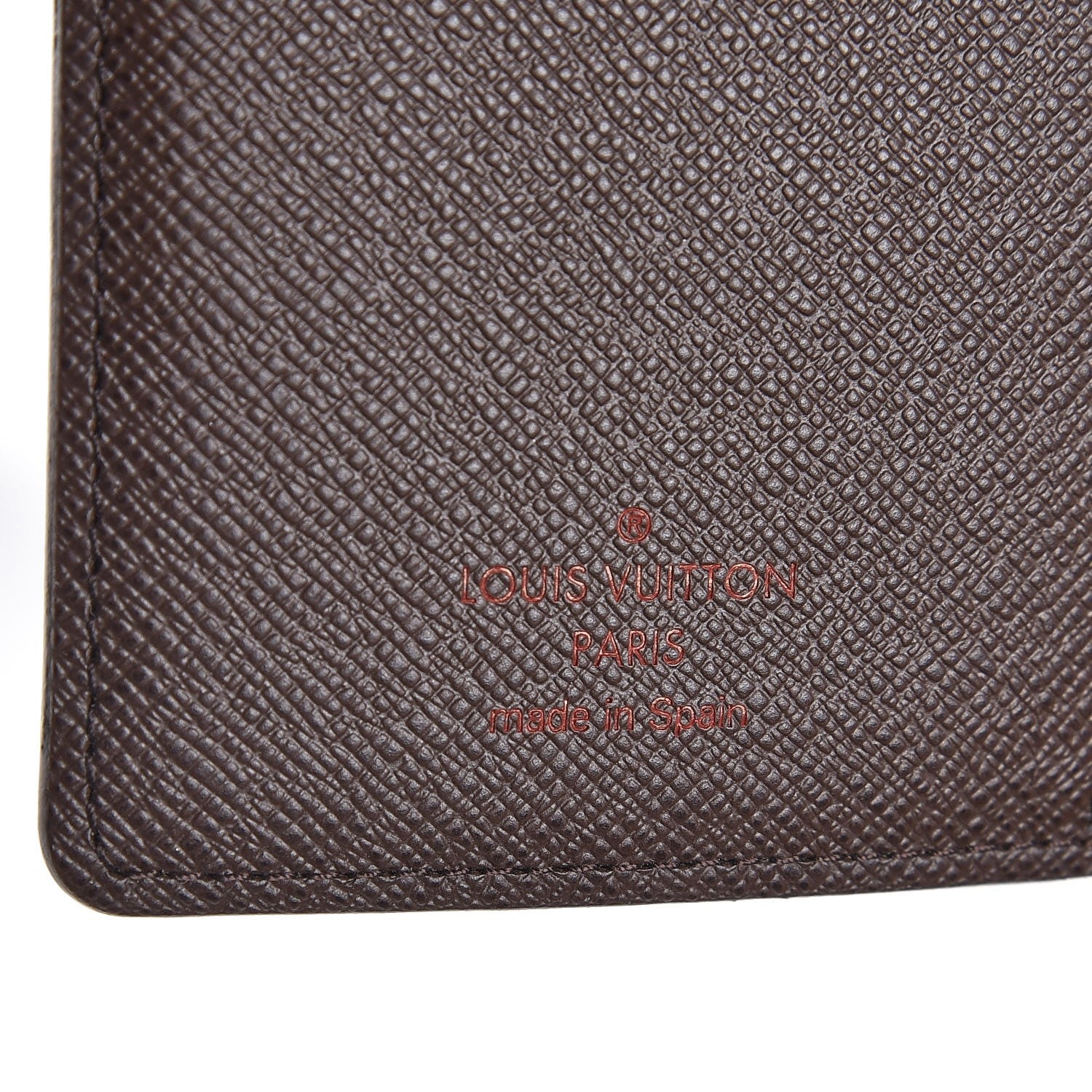 Louis Vuitton Damier Ebene Small Ring Agenda Cover 6 of 7