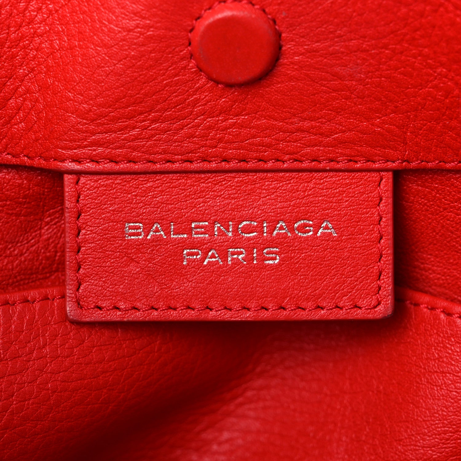 Balenciaga Veau Souple Papier Mini A4 Tote Rouge Cerise 5 of 28