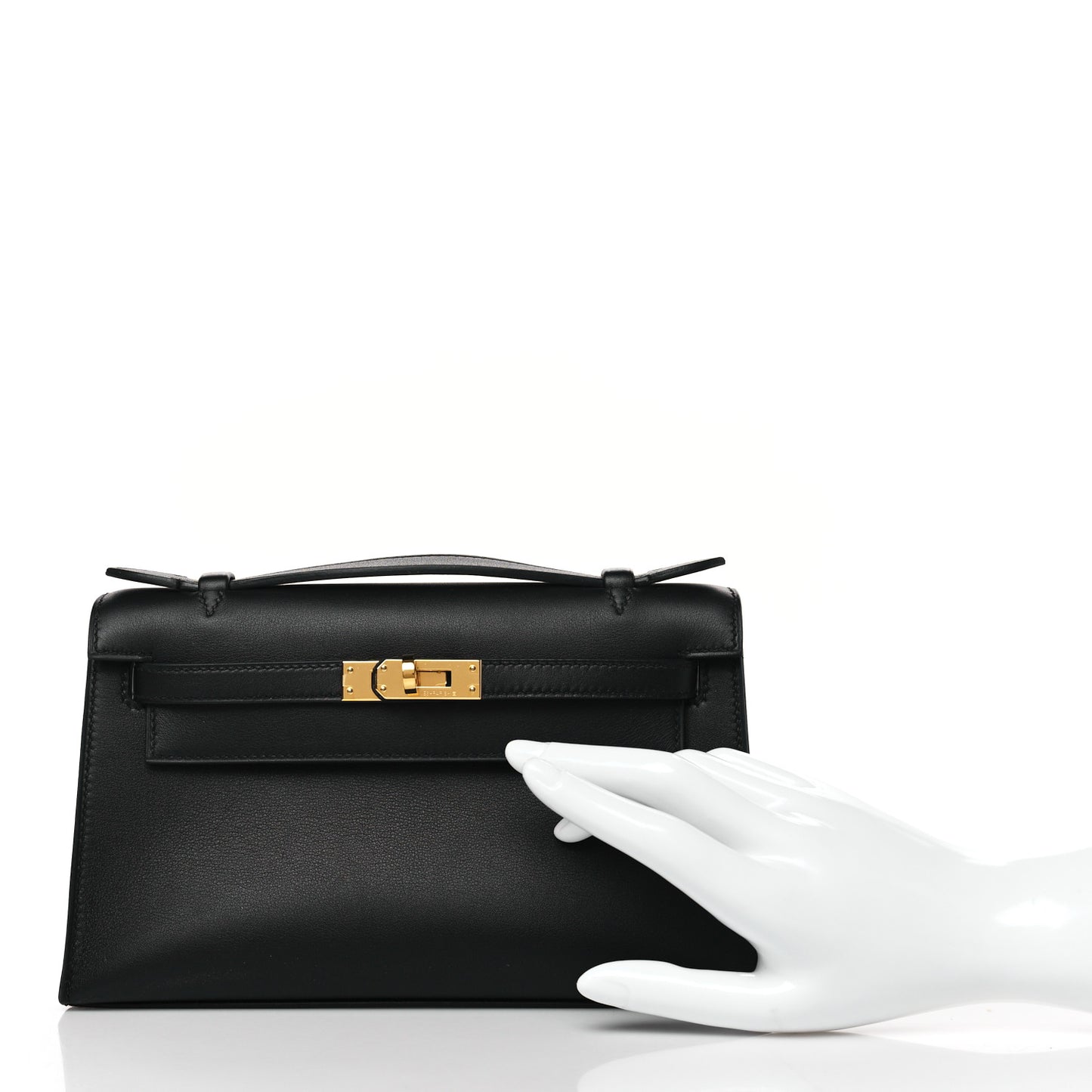 Swift Kelly Pochette Clutch Black