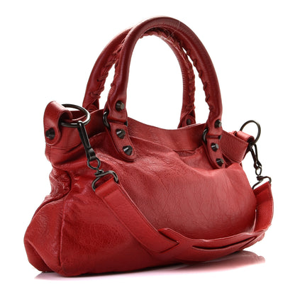 Balenciaga Agneau Classic Hardware First Coquelicot 4 of 12