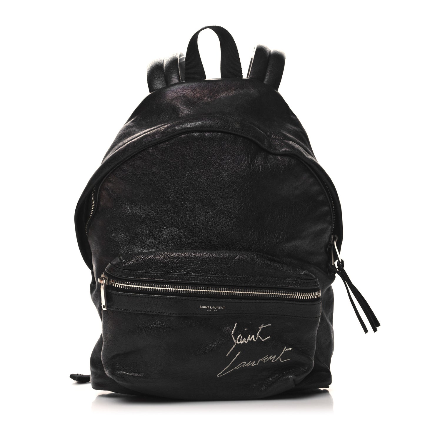 Lambskin Mini Toy City Backpack Black