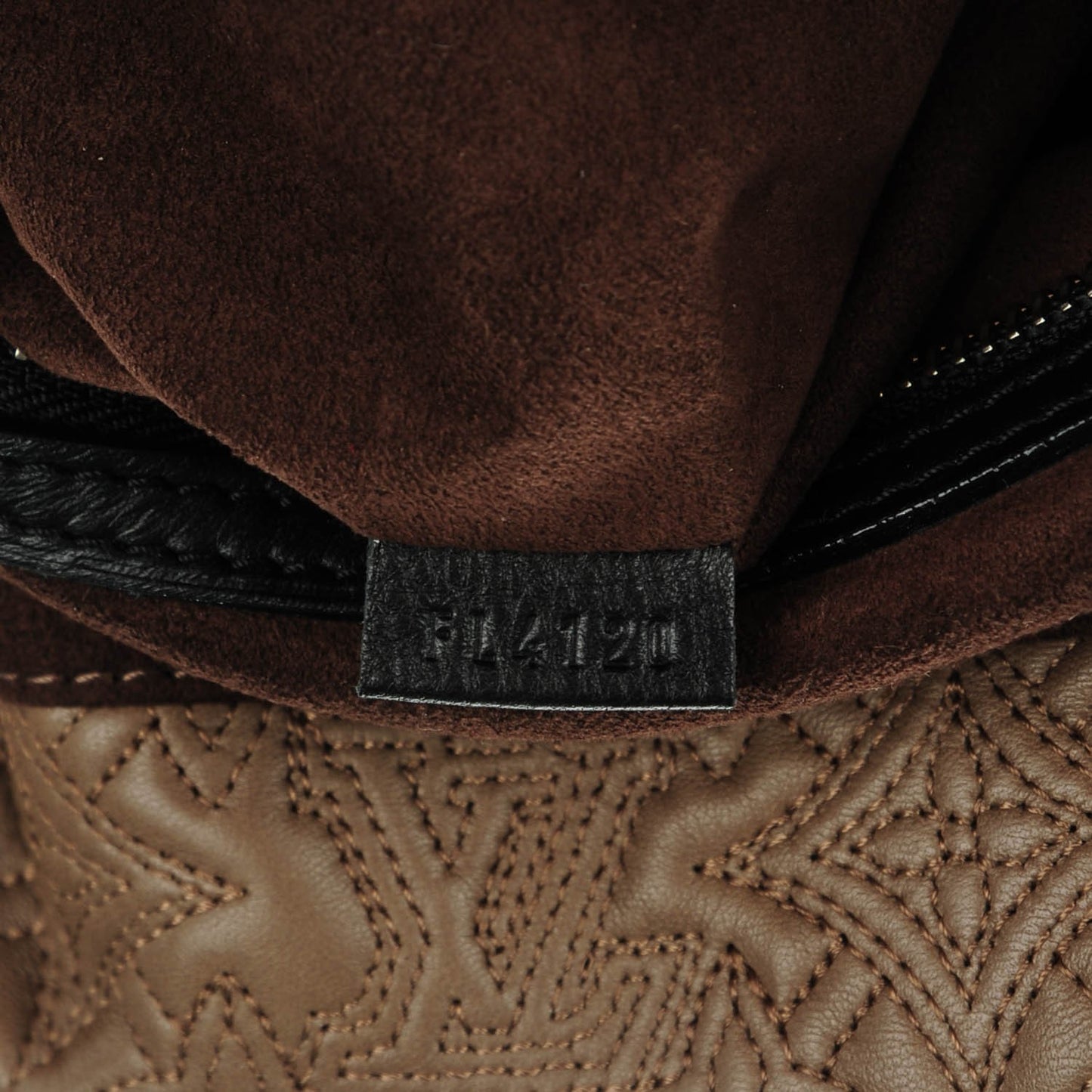 Monogram Lambskin Antheia Hobo PM Fumee