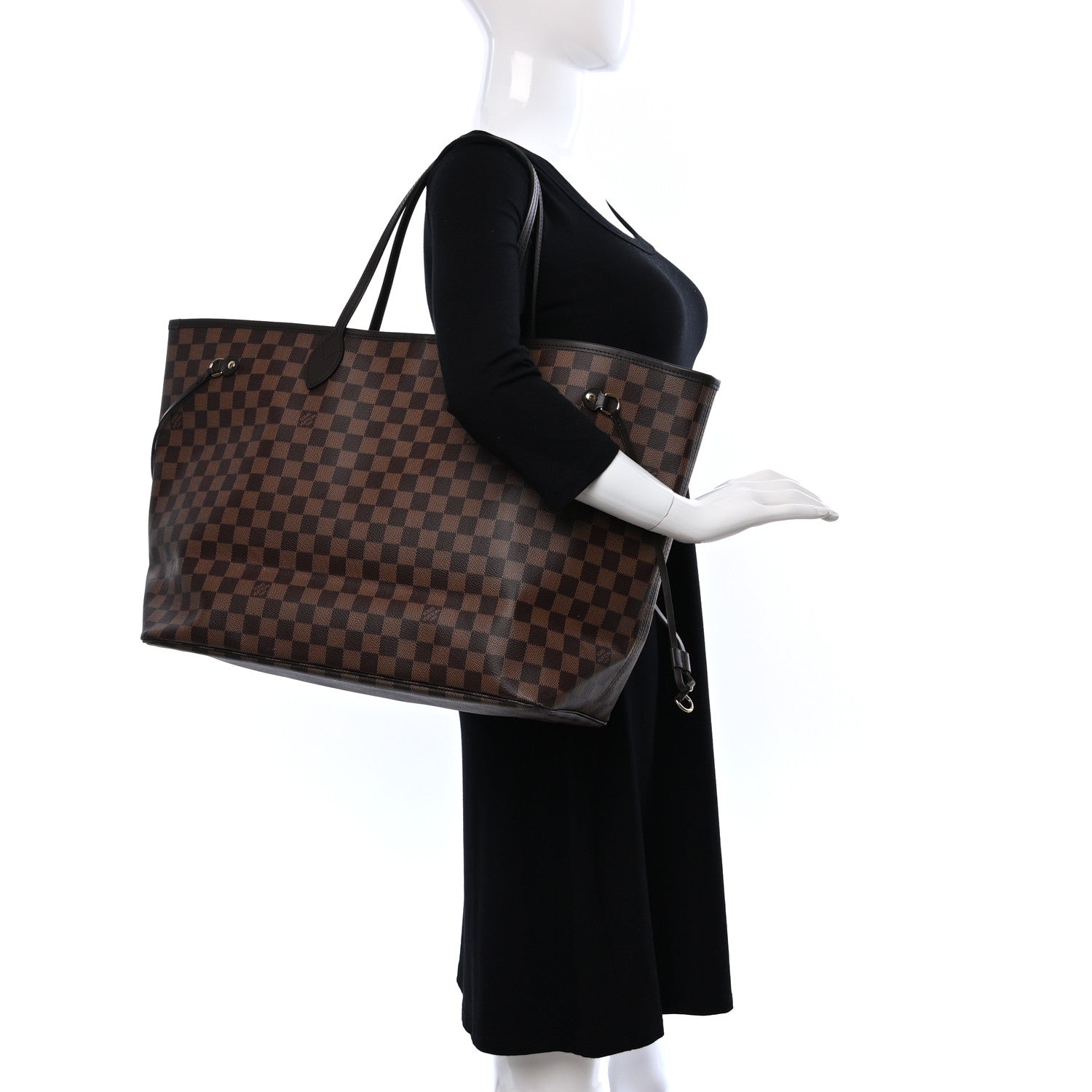 Louis Vuitton Damier Ebene Neo Neverfull GM 3 of 9