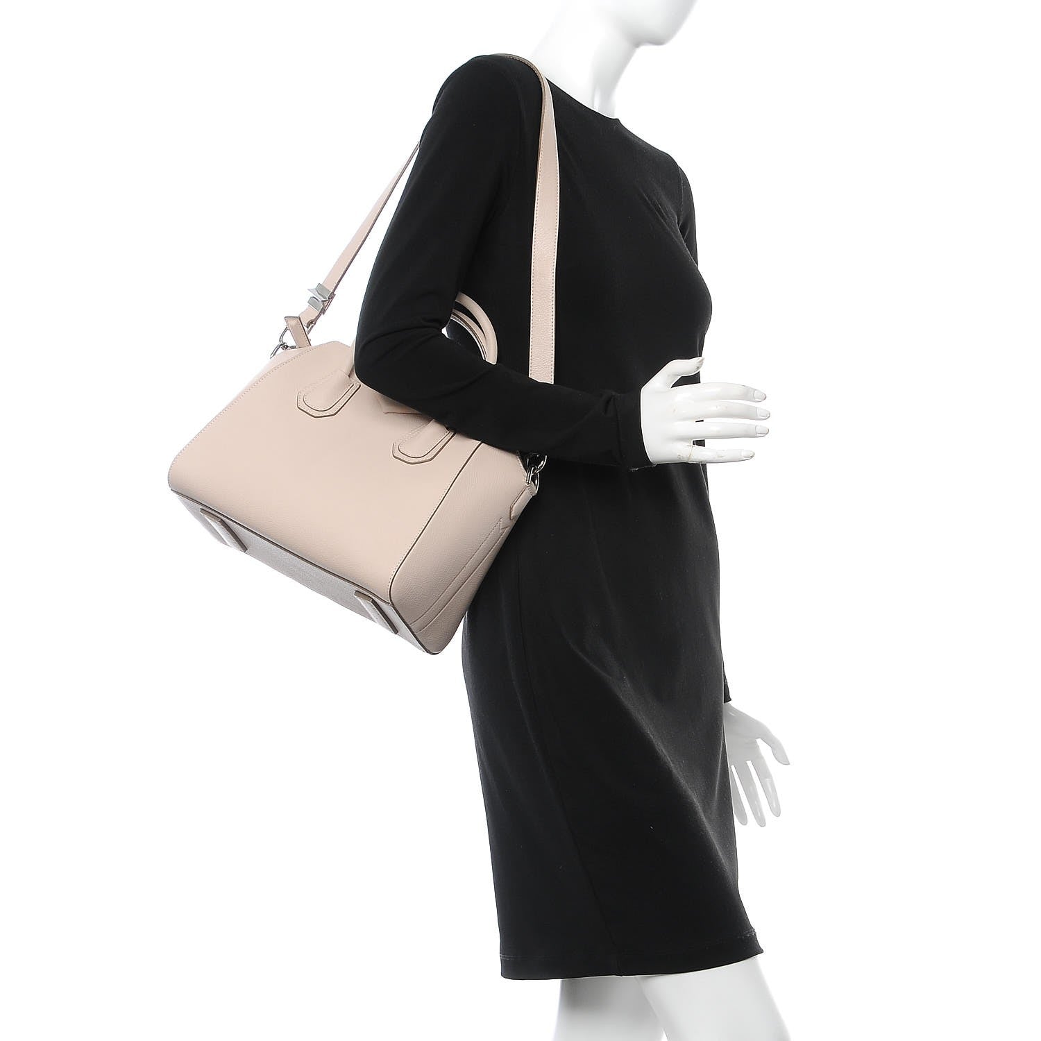Givenchy Sugar Goatskin Small Antigona Nude Pink 2 of 10