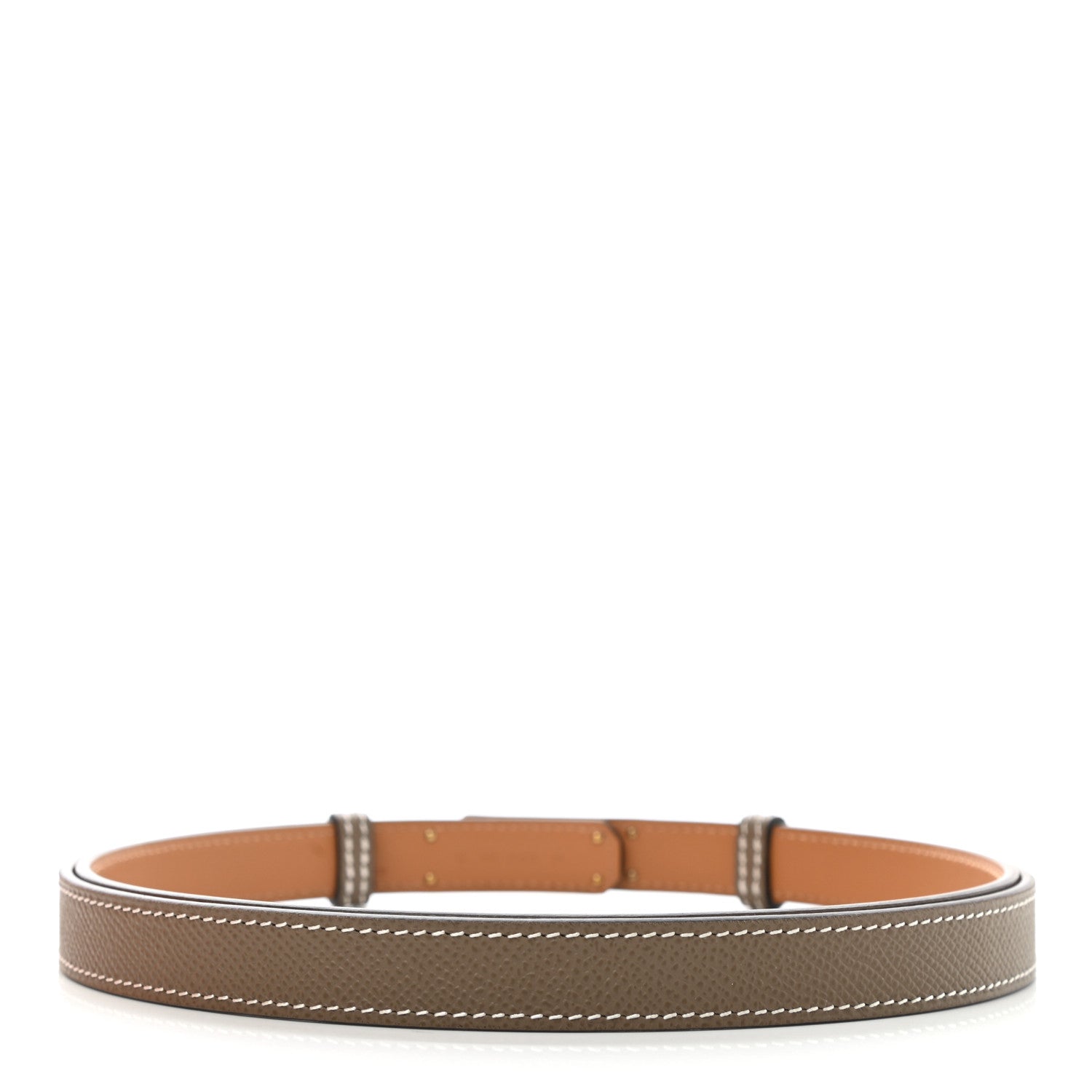 Hermes Epsom Kelly Belt Etoupe 2 of 4