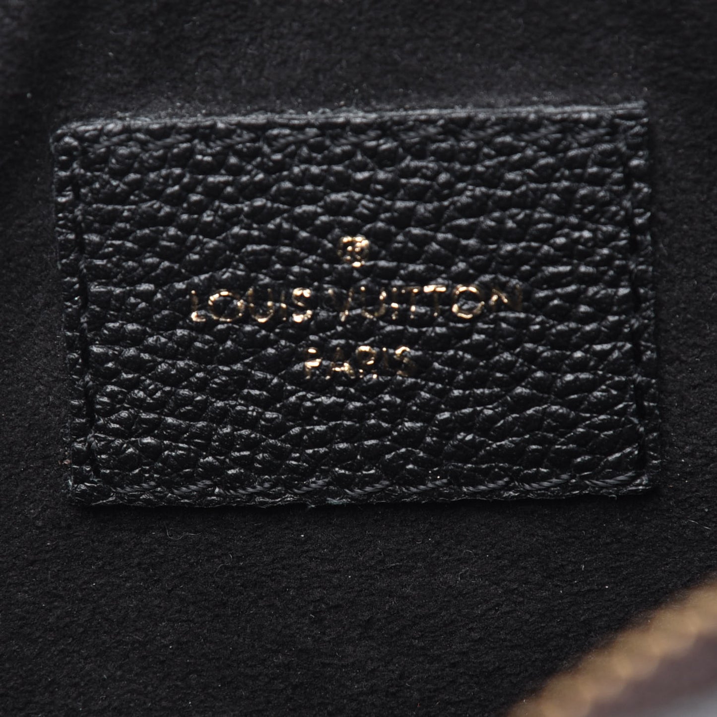 Monogram Twice Pochette Black
