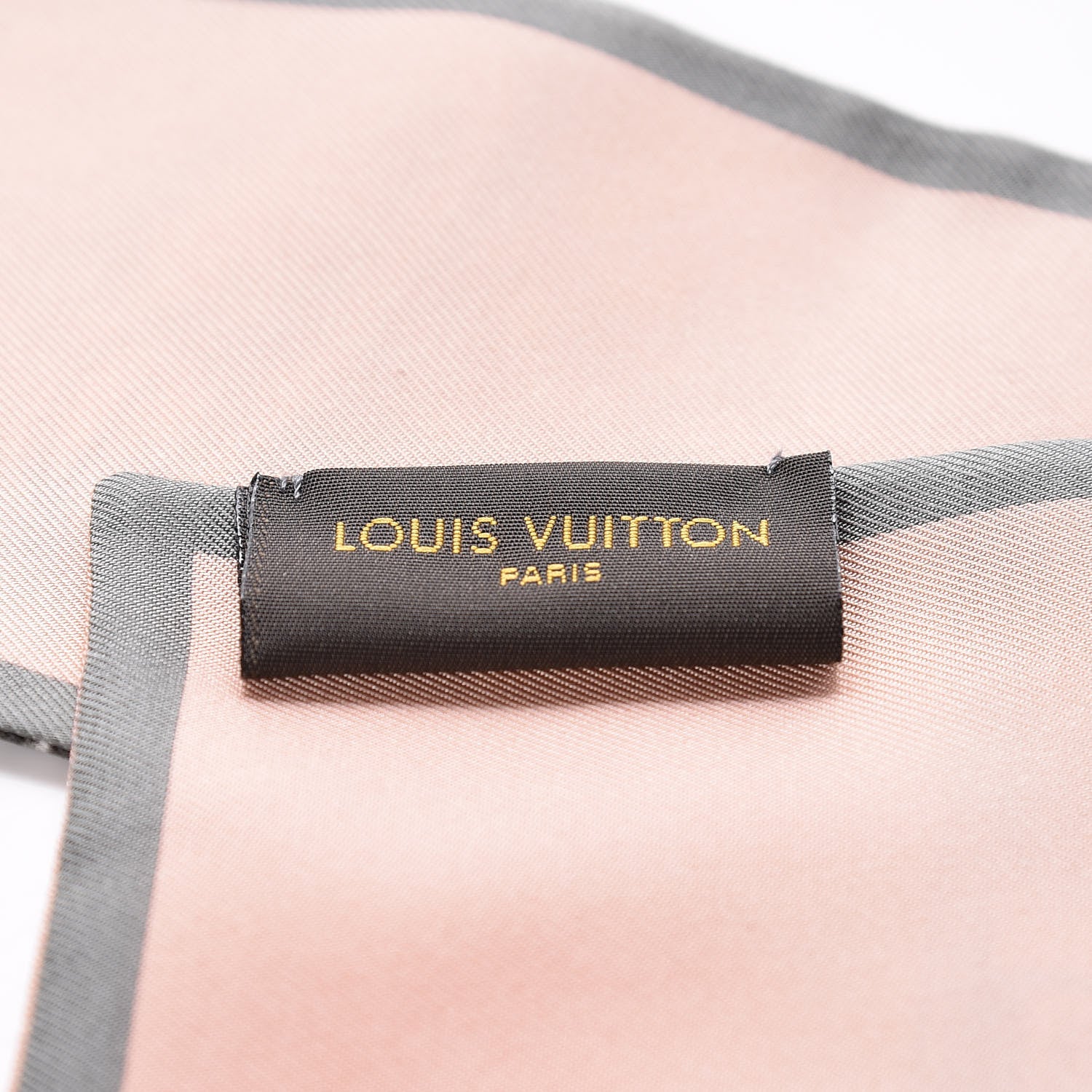 Louis Vuitton Silk Monogram Trunks Bandeau Rose Poudre 4 of 4