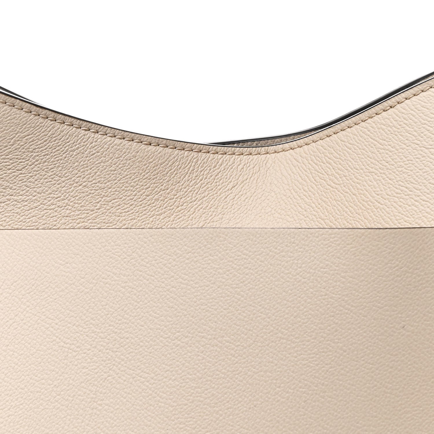 Burberry Grainy Calfskin Small Elmstone Hobo Limestone 10 of 13