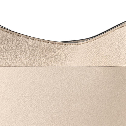 Burberry Grainy Calfskin Small Elmstone Hobo Limestone 10 of 13