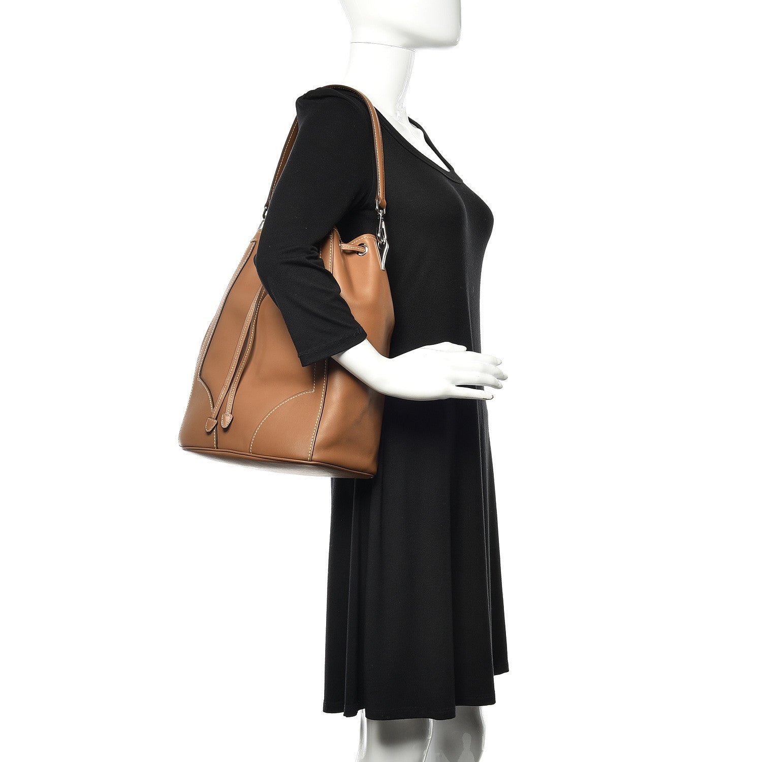 Prada City Calf Sport Bucket Bag Cannella 2 of 10