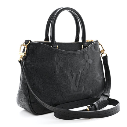 Louis Vuitton Empreinte Monogram Giant Trianon PM Black 3 of 13