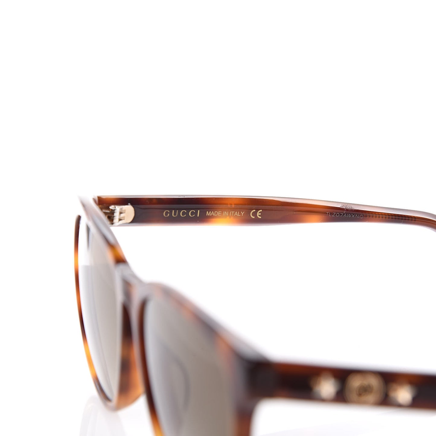 Round Frame Star Sunglasses GG0232SK Tortoiseshell