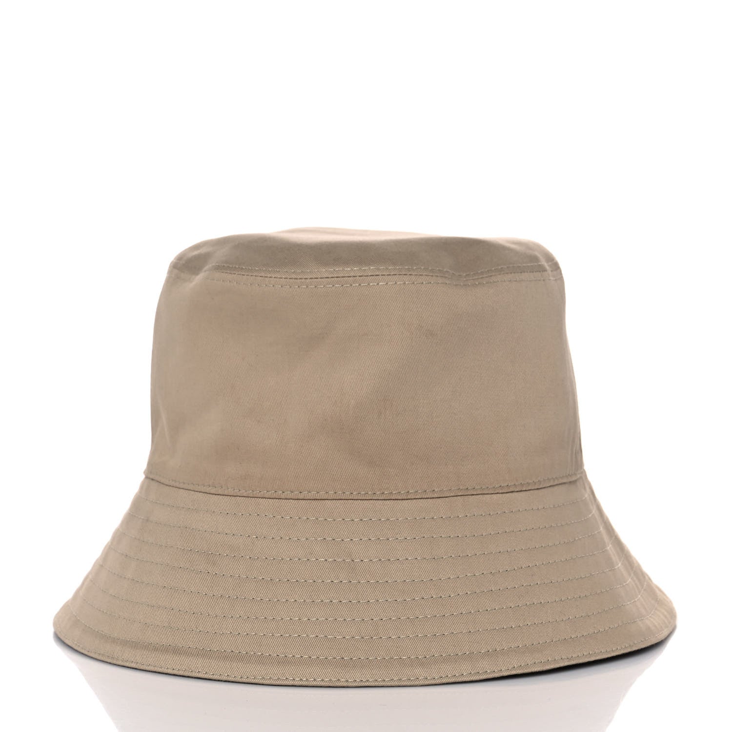 Fendi Technical Fabric FF Reversible Bucket Hat M Tobacco Beige 8 of 11