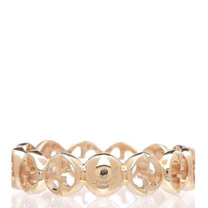 Gucci 18K Yellow Gold 1973 Band Ring 53 6.5 3 of 5
