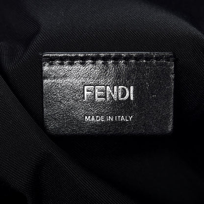 Fendi Nylon Vitello Century Vocabulary Drawstring Backpack Blue Cobalto Blue Neon Sunflower 9 of 10