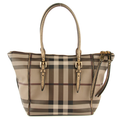 Burberry Smoked Check Small Salisbury Tote Antique Gold 1 of 11