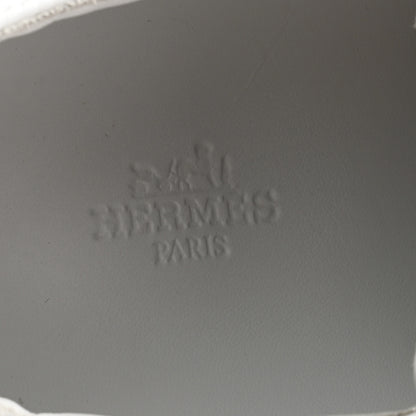 Hermes Suede Get Sneakers 38 Rose Porcelaine 12 of 18